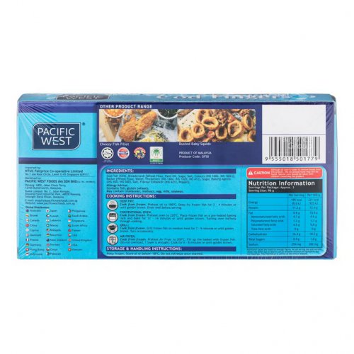 PACIFIC WEST Cod Fingers (300g)