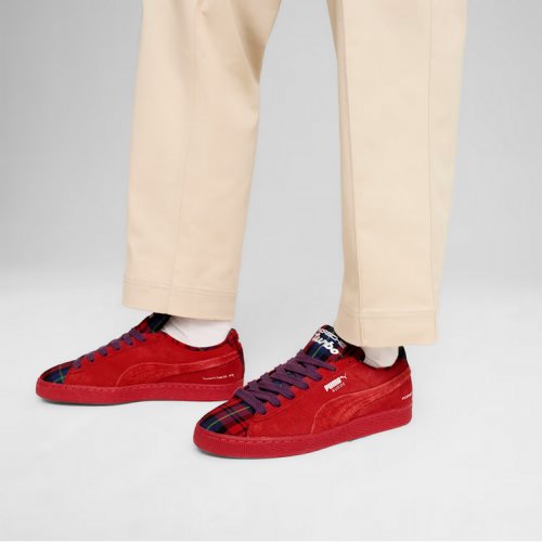 PUMA x PORSCHE LEGACY Suede Classic Tartan Sneakers Unisex