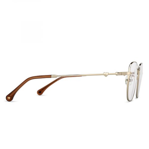 Gold Full Rim Square