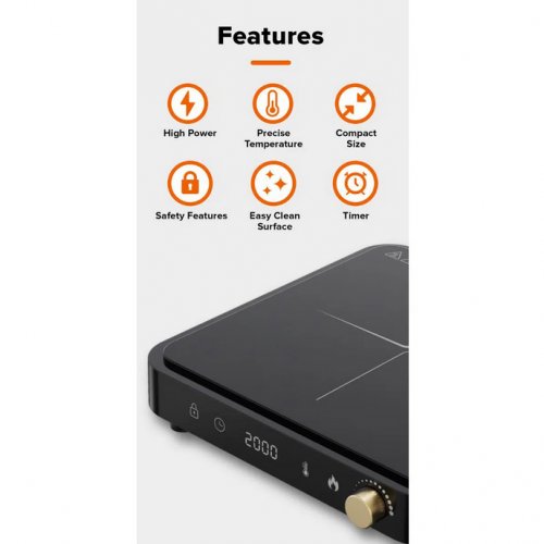 Cornell Induction Cooker with Premium Stainless Steel <span style='filter: blur(2.5px);'>***</span>