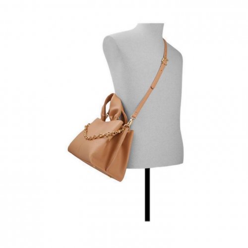 Divinity Women Satchel Handbag - Beige