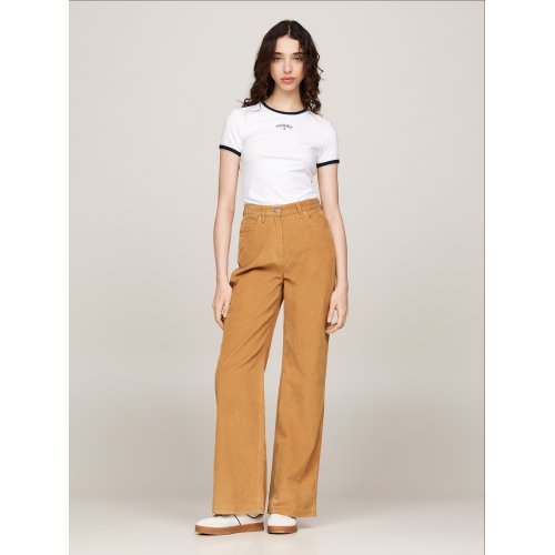  Fine Corduroy Wide Leg Trousers