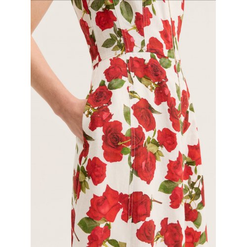 Rosa Vasette Zip Dress