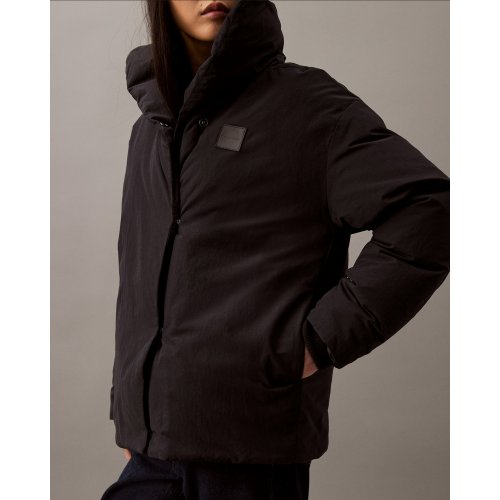  Heavyweight Cropped Puffer Coat