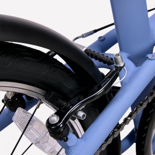 Folding Bike Fold 500 20 Inch 7 Speed - Indigo