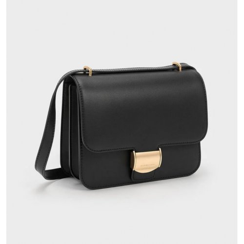 Violetta Boxy Bag - Black