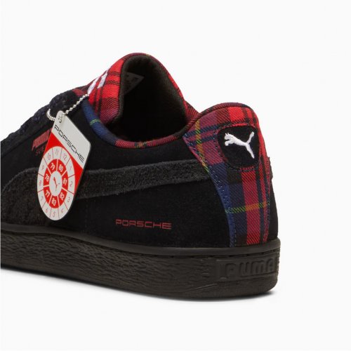 PUMA x PORSCHE LEGACY Suede Classic Tartan Sneakers Unisex