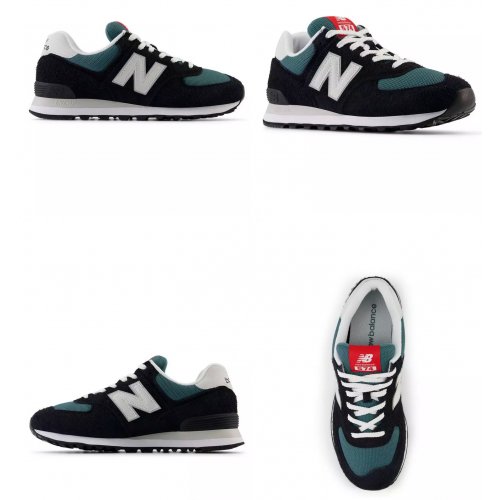 New Balance Unisex 574 (Standard) - Black