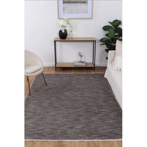 Aurora Plain Rug Ash