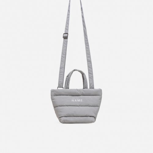 Nomad Small Puffer Tote Bag - Grey 
