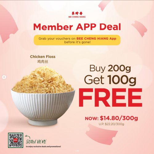 Enjoy Buy 200g, Get 100g Free Chicken Floss