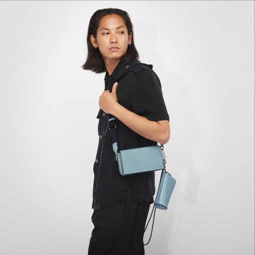 ECCO indigo phone bag