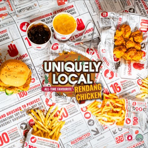 Get Uniquely Rendang Chicken Combos - Combo A