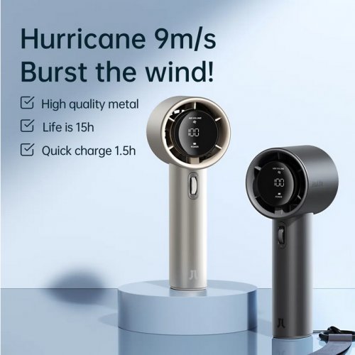 JisuLife Handheld Fan Pro1S - Dark Grey (5000mAh)