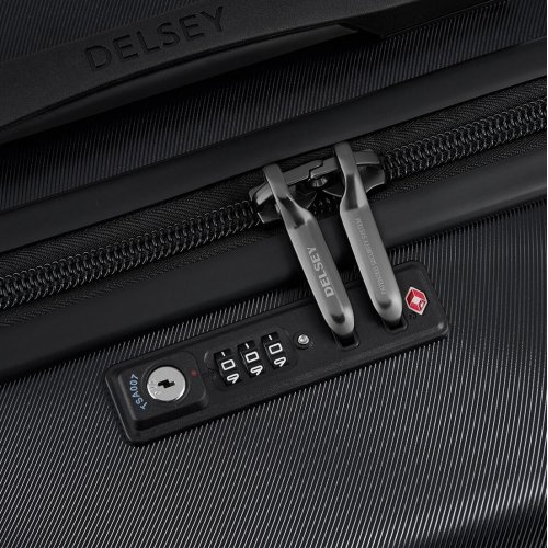 Delsey Paris Cruise 2-piece Trunk Set 56cm+73cm - Black