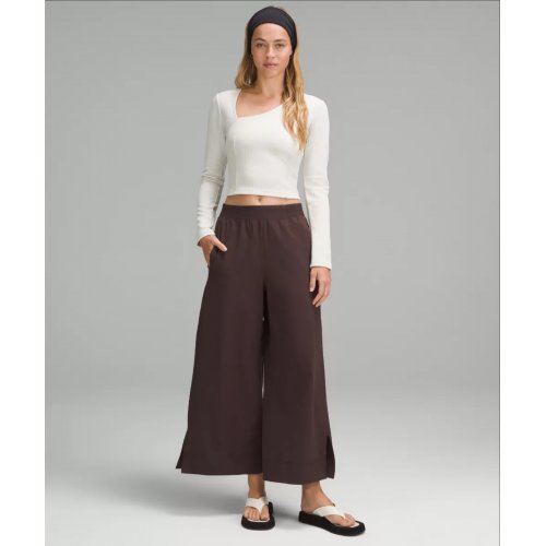 Ribbed Softstreme Asymmetrical Long-Sleeve Shirt 