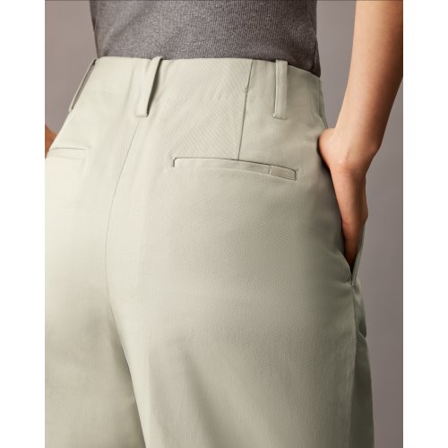 Cotton Chino Relaxed Trousers