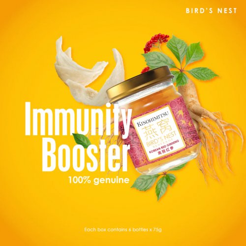 Bird's Nest Korean Red Ginseng