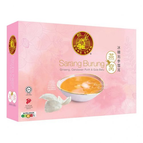 SONG SHAN Bird’s Nest with White Fungus & Ginseng (6x75ml)