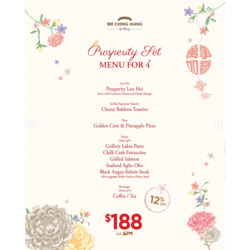 Enjoy Prosperity Set Meal