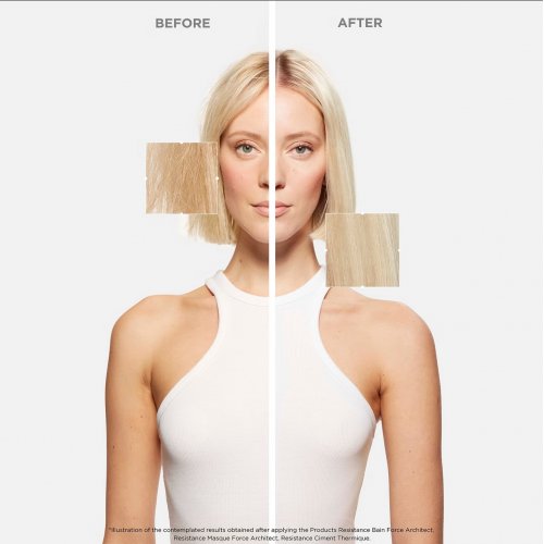 Kérastase Resistance Strengthening Shampoo & Conditioner Set for Damaged, Brittle Hair with Vita-Ciment Complex 