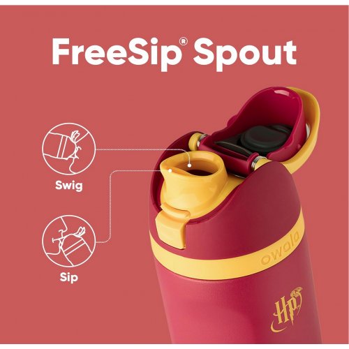 Owala Harry Potter FreeSip Insulated Stainless Steel Water Bottle with Straw