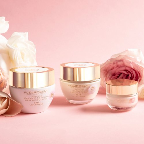 Revitalizing Rose Moisturizer + Exfoliating Face Mask Duo 