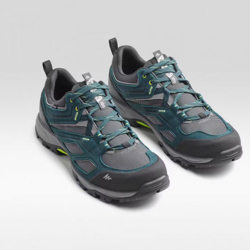 Men Mountain Hiking Waterproof Shoes MH100 - Blue
