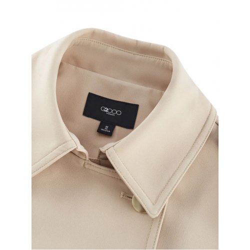 Sleeveless Regular Fit Trench Coat