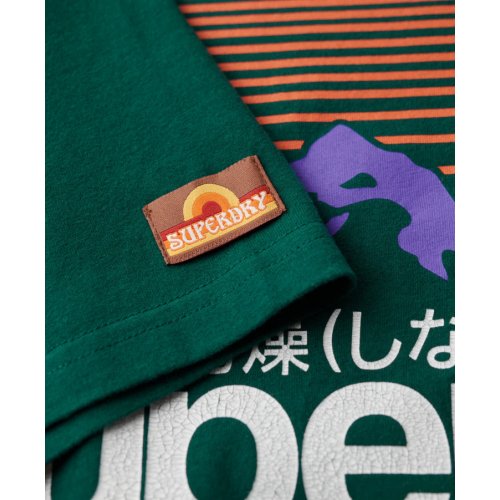 Great Outdoors Graphic T-Shirt - Dark Pine Green