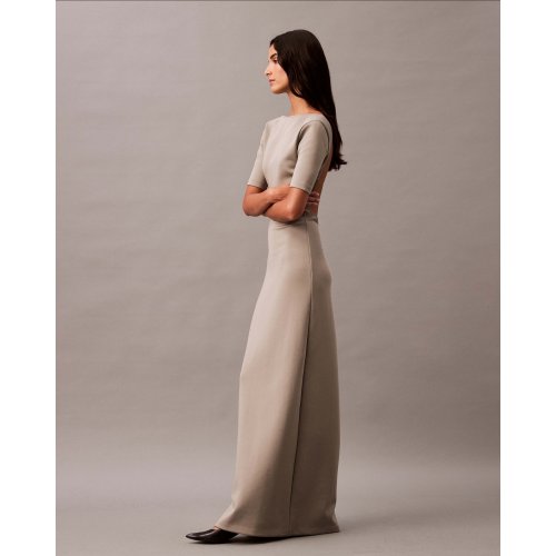 Backless Jersey Dress
