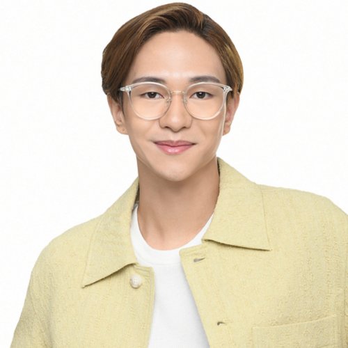 Crystal Transparent Full Rim Cat Eye