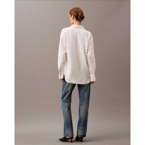  Rayon Blend Relaxed Shirt