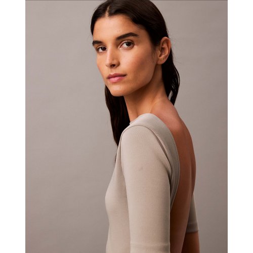 Backless Jersey Dress