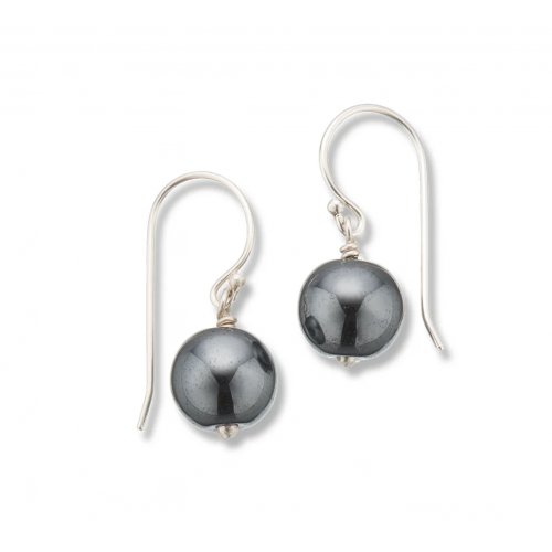Hematite healing gem earrings