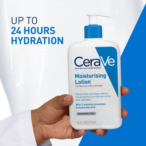 CERAVE Daily Moisturizing Lotion (For Normal to Very Dry Skin) 236ml
