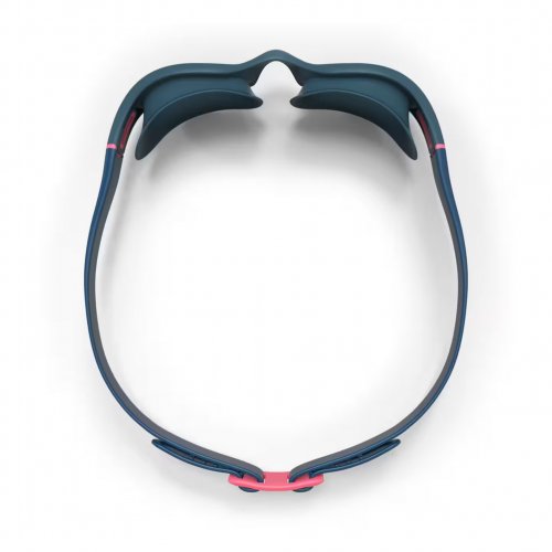 Swimming goggles SOFT - Clear lenses - Size large - Blue pink