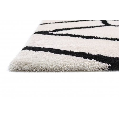 Play High Pile Rug - Trellis White (2 Sizes)