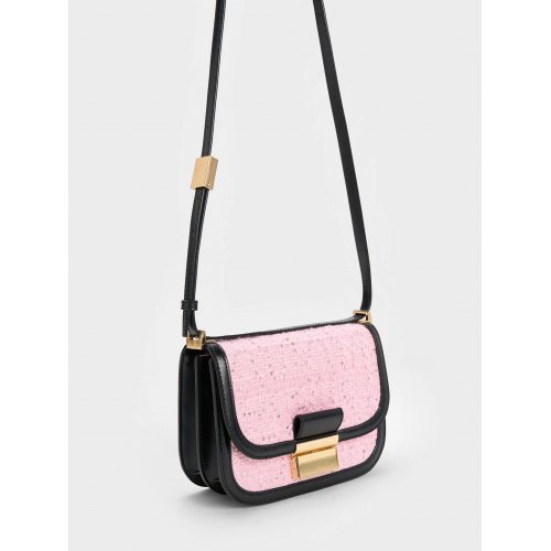 Charlot Tweed Bag - Multi