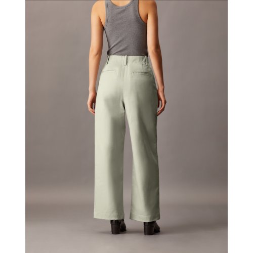 Cotton Chino Relaxed Trousers