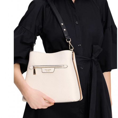 kate spade new york Hudson Color Blocked Pebbled Leather Shoulder Bag - Gallery Image 1