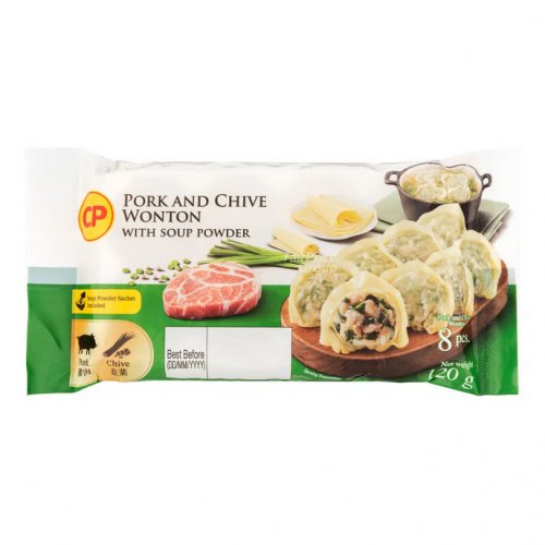 CP Shrimp & Pork Wonton/Chive Wonton (120g) - 2 Packs