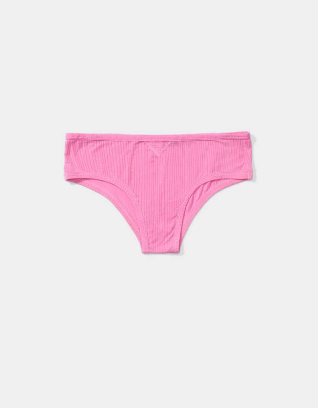 Superchill Modal Ribbed Cheeky Underwear - Ladylike, XS 
