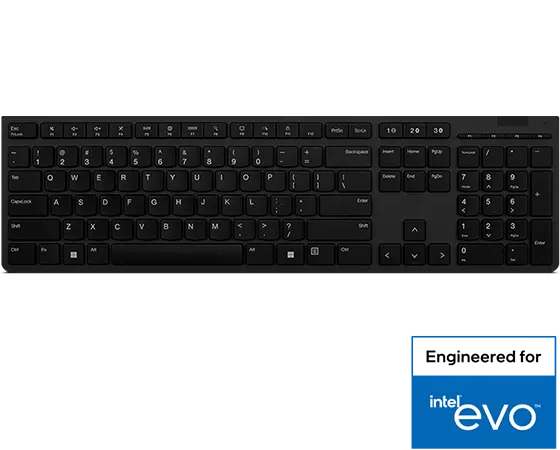 Lenovo Professional Wireless Rechargeable Keyboard -US English