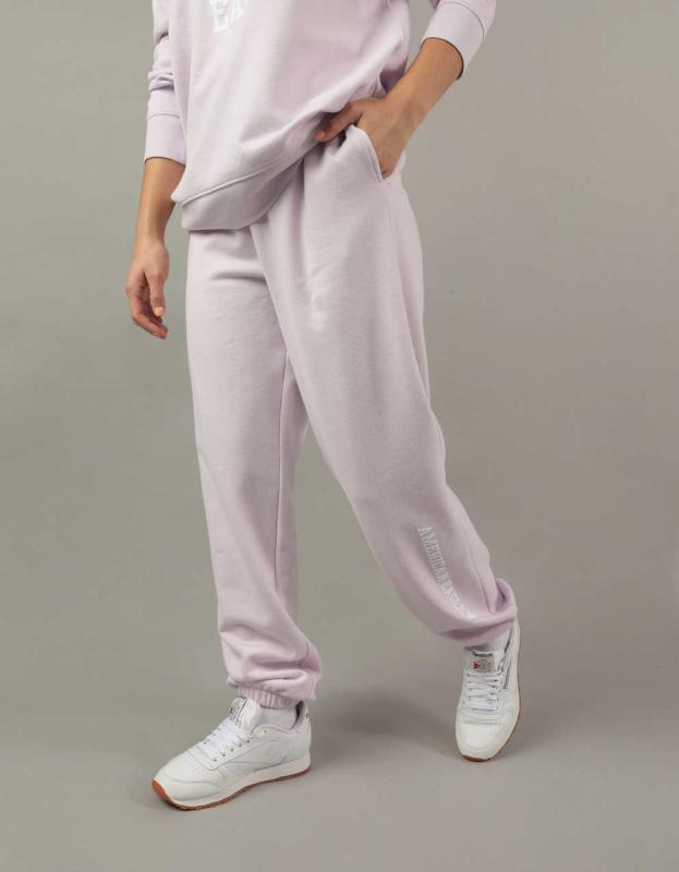 AE Graphic Baggy Jogger - Lilac Ice, S 