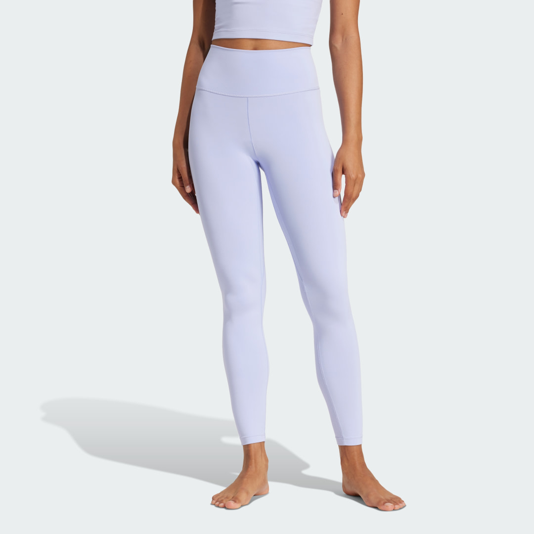 adidas All Me 7/8 Leggings Training A/XL Women Violet Tone