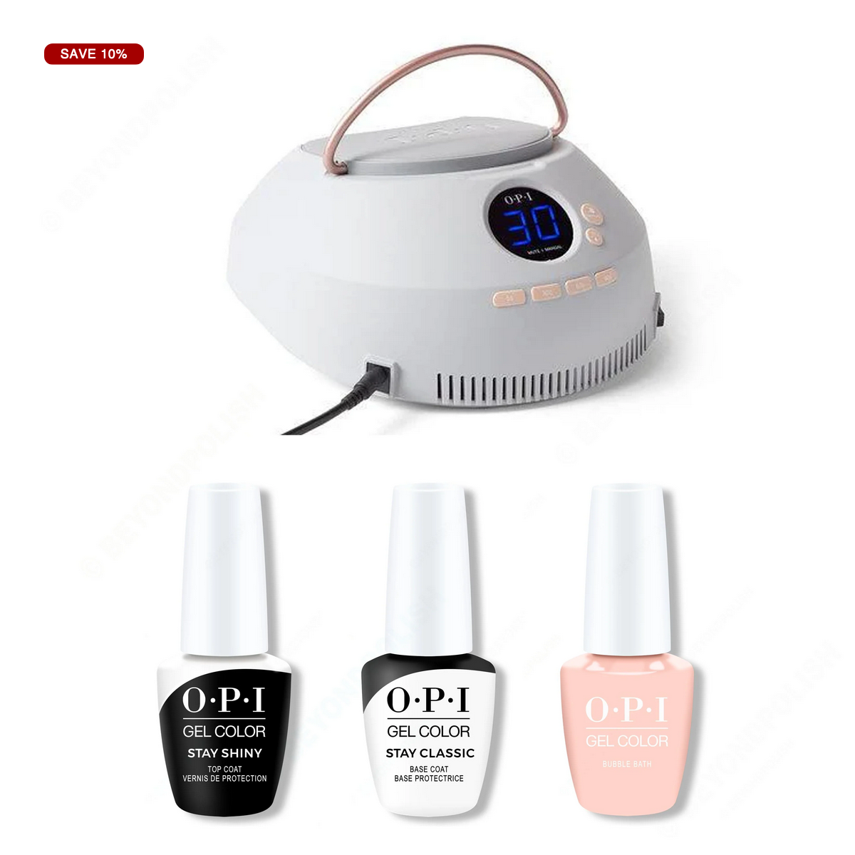 OPI - Gel Basic Kit & Bubble Bath 