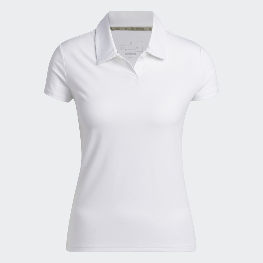 adidas Go-To HeatheRed Golf Polo Shirt Golf A/L Women White