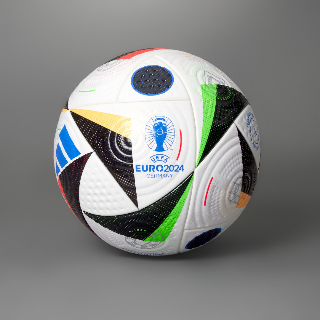 adidas Fussballliebe Pro Ball Football 5 Unisex White / Black / Glow Blue