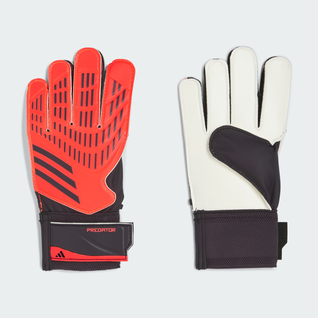 adidas PRedator Training Goalkeeper Gloves Kids Football 3.5 Kids Turbo / Aurora Black / Turbo
